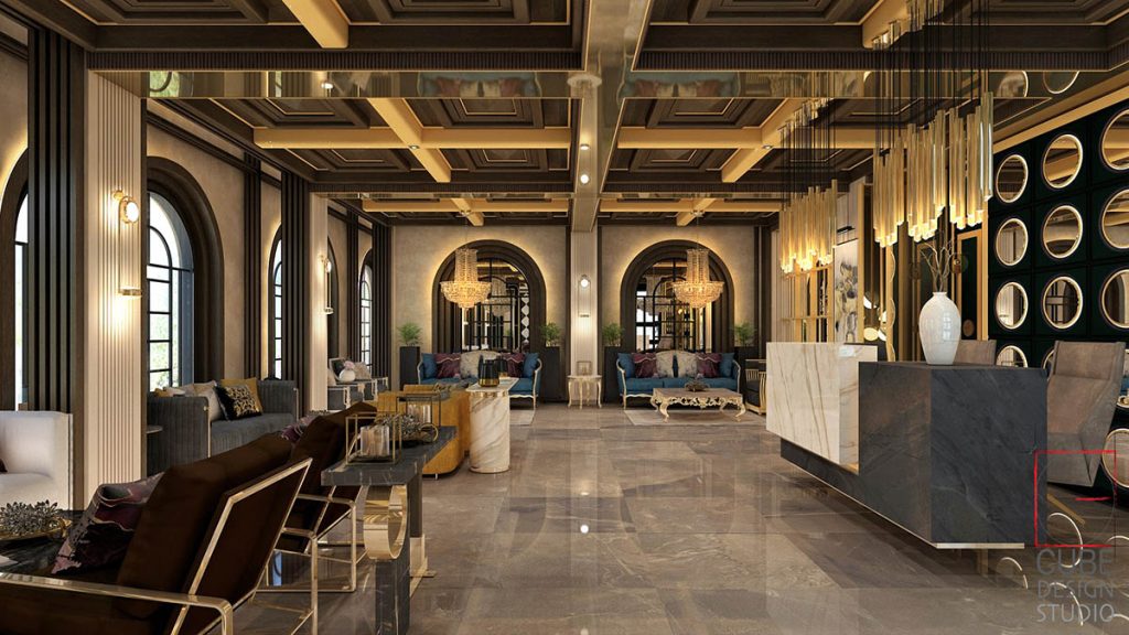 Apartment Enterance Lobby Interior Design