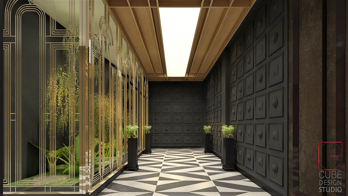 Apartment Lobby Interior Design
