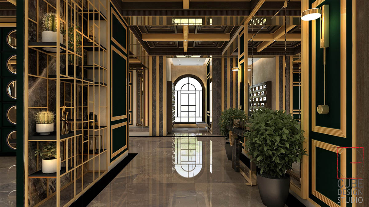Apartment Enterance Lobby Interior Design
