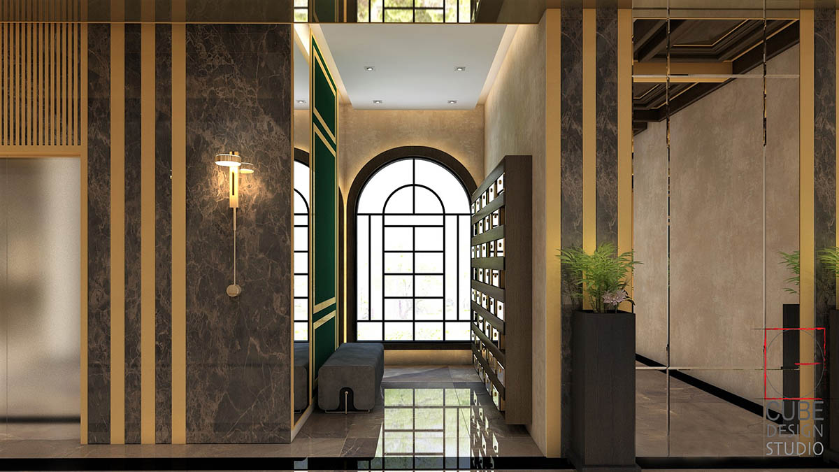 Apartment Enterance Lobby Interior Design