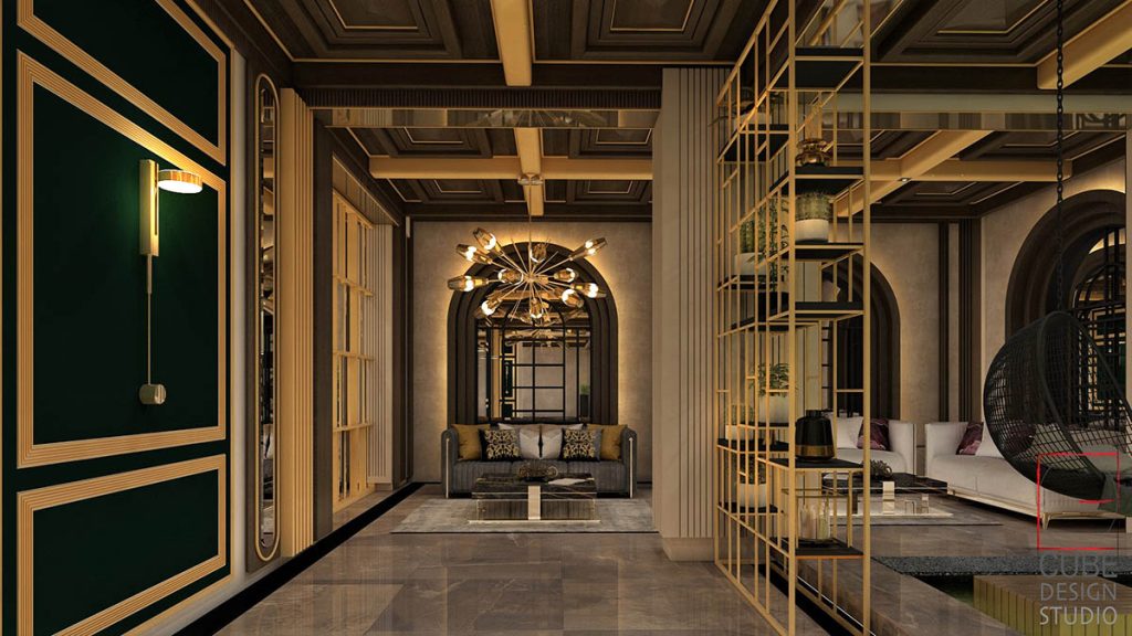 Apartment Enterance Lobby Interior Design