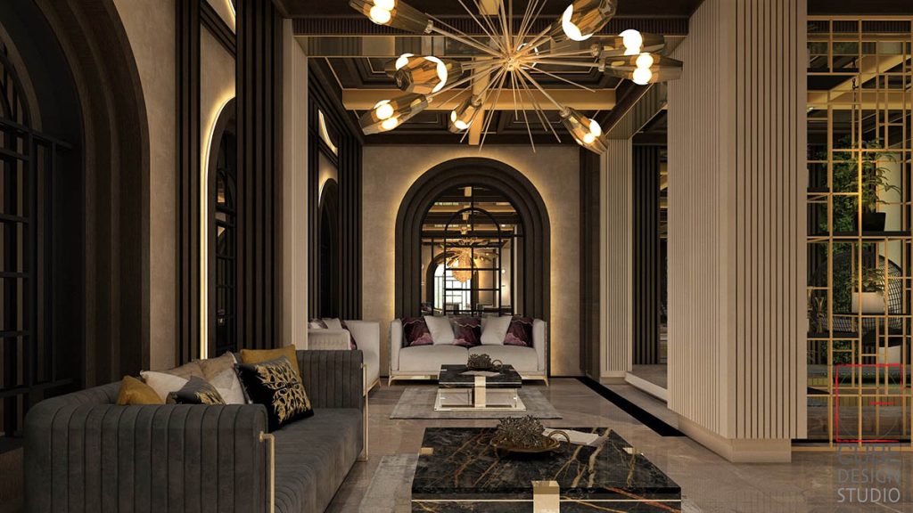 Apartment Enterance Lobby Interior Design