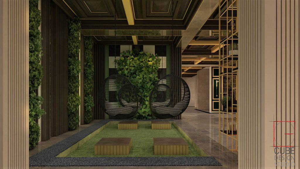 Apartment Enterance Lobby Interior Design