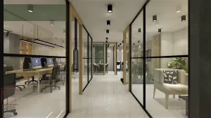 Modern Office Lobby